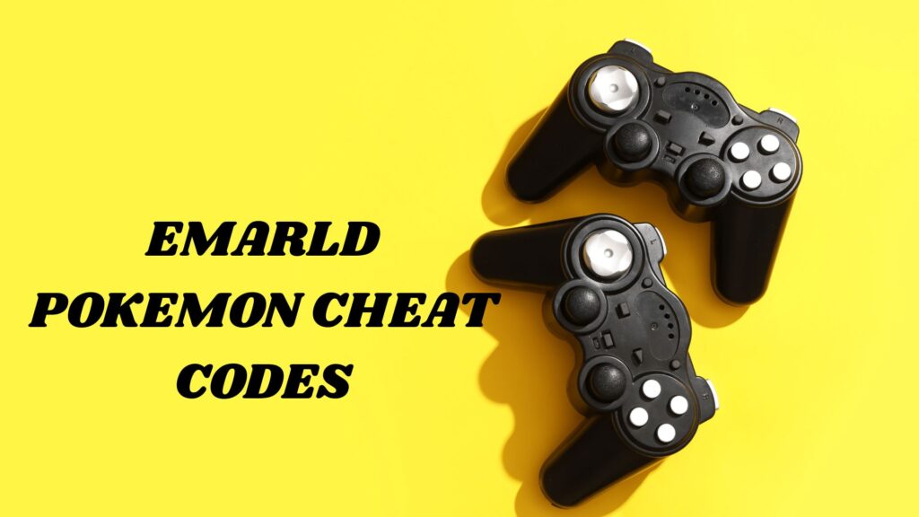 pokemon emerald pokemon cheat codes​