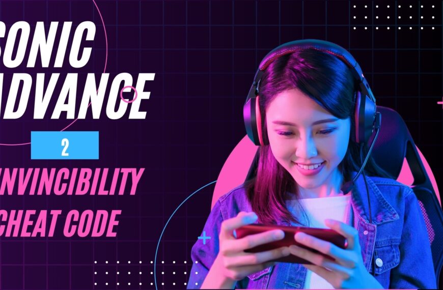 sonic advance 2 invincibility cheat code