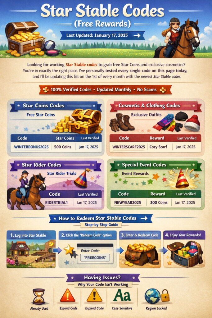Active Star Stable Codes