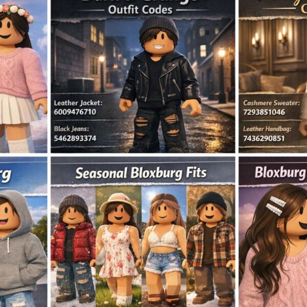 bloxburg outfit codes
